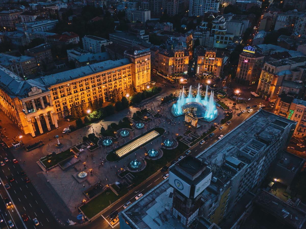 Aparthotel Senator Maidan Kiev Exterior foto